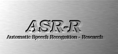 ASR-R - Automatic Speech Recognition Research